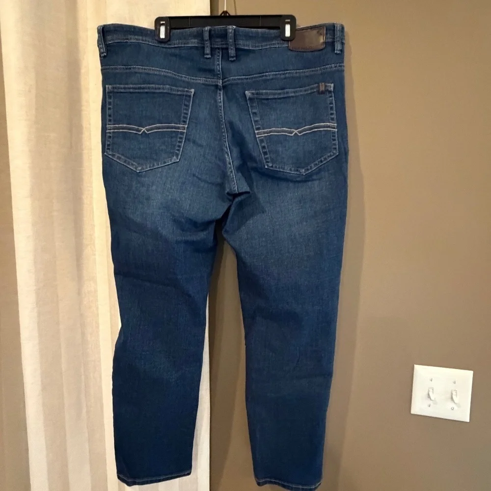 Buffalo David Bitton Jackson Straight Stretch Men's Jeans, Size 38x30